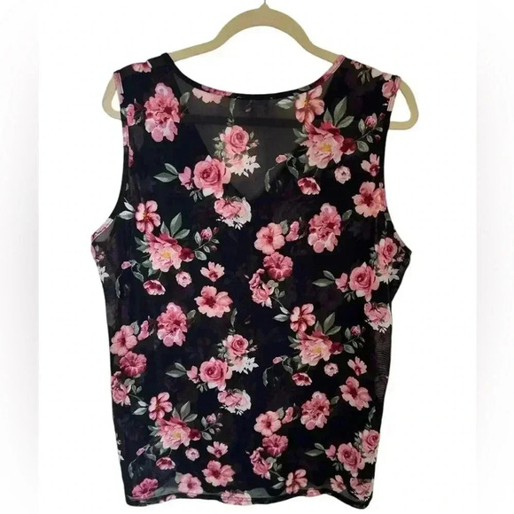 🌼 Beautiful floral blouse, like new condition, Sz 2X - Picture 2 of 4